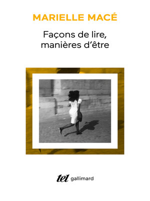 cover image of Façons de lire, manières d'être